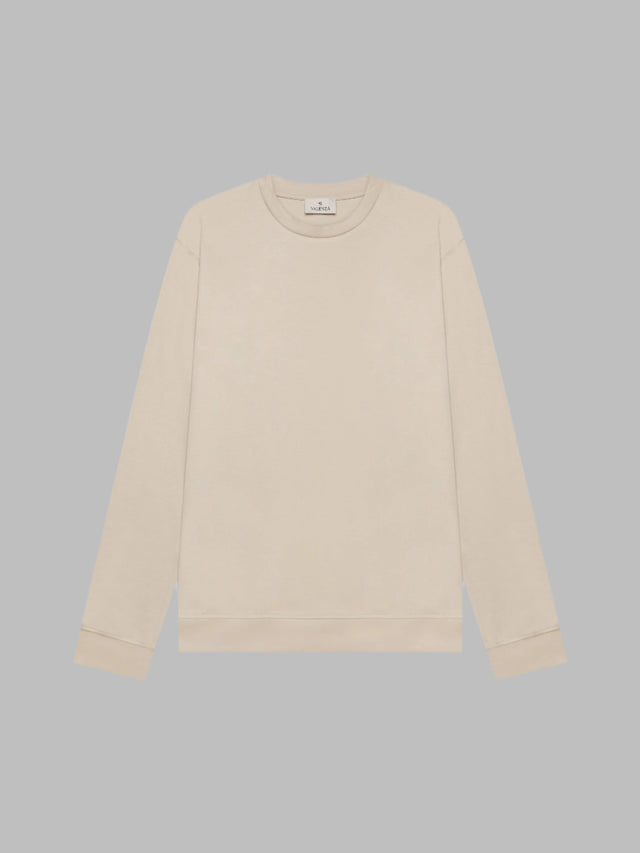 VALENZA HEAVY SUPIMA SWEAT BEIGE