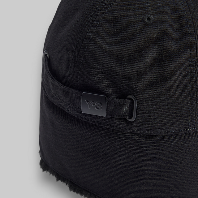 Y-3 WINTER CAP BLACK