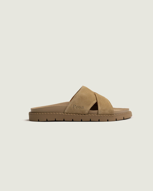 POSA SEA-SLIDE SUEDE DESERT SAND