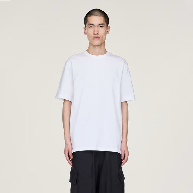 Y-3 T-SHIRT LOGO WHITE