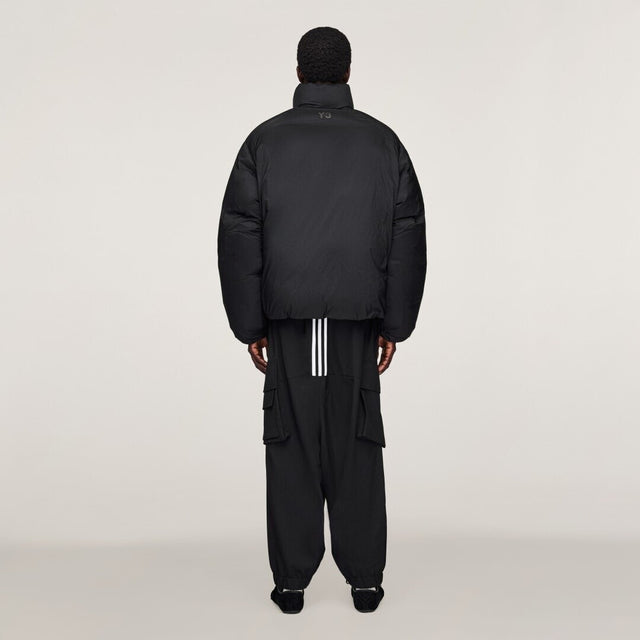 Y-3 PUFFER DOWN JACKET BLACK