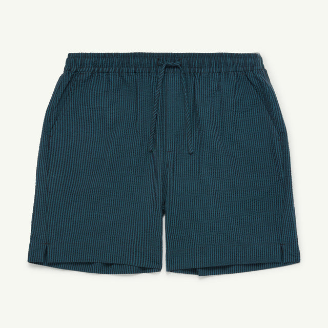 CHÉ CAUTO SEERSUCKER SHORT GREEN - Hombre Amsterdam