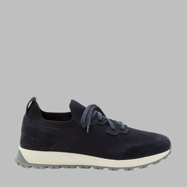 FABIANO RICCI SUEDE SNEAKER BLUE - Hombre Amsterdam