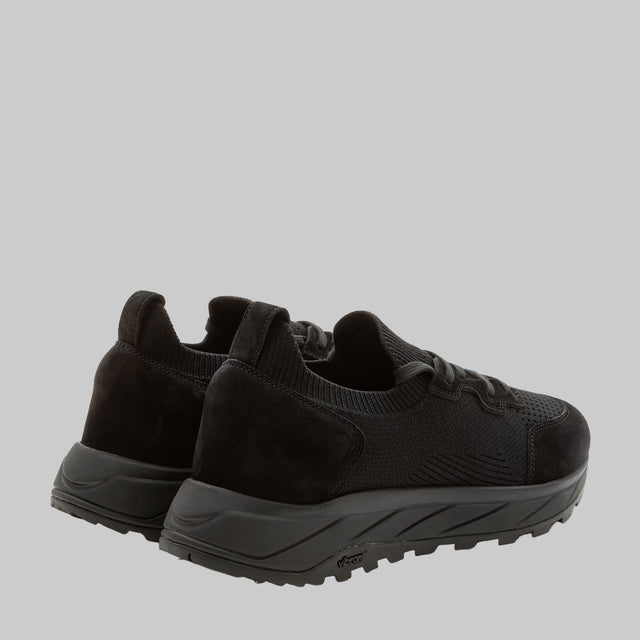 FABIANO RICCI SNEAKER STRETCH VIBRAM BLACK - Hombre Amsterdam