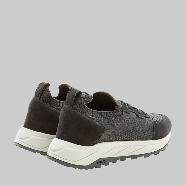 FABIANO RICCI SNEAKER STRETCH VIBRAM GREY - Hombre Amsterdam