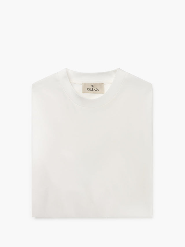 VALENZA INTERLOCK SUPIMA T - SHIRT OFF WHITE - Hombre Amsterdam