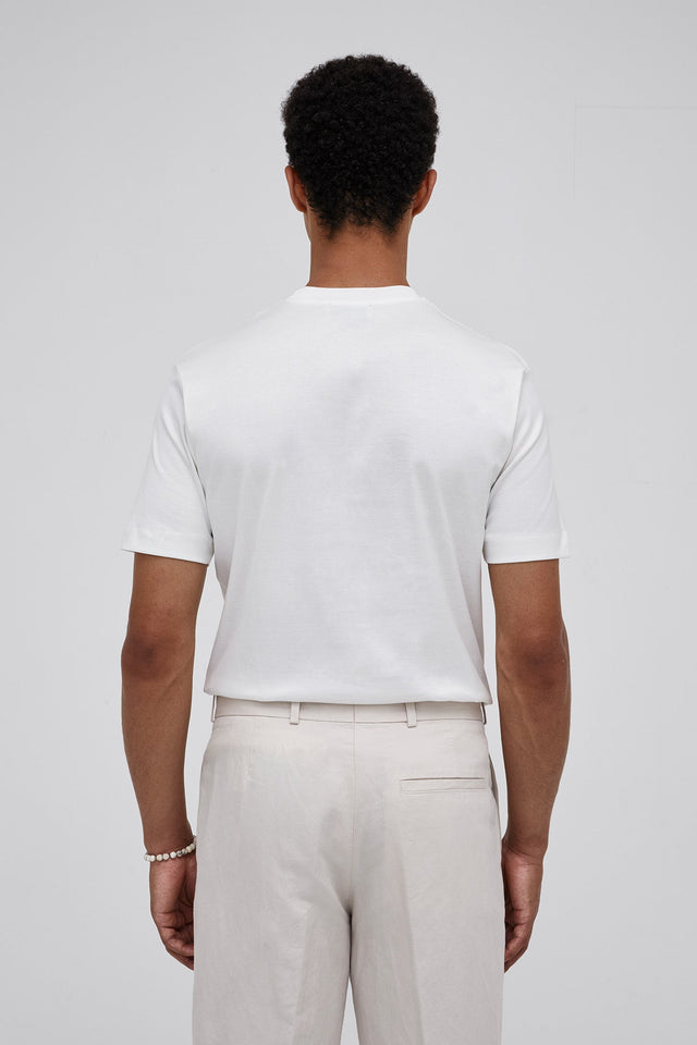 VALENZA INTERLOCK SUPIMA T - SHIRT OFF WHITE - Hombre Amsterdam