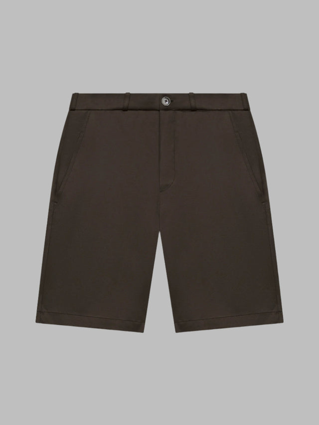 VALENZA SUPIMA BERMUDA SHORT EBONY - Hombre Amsterdam