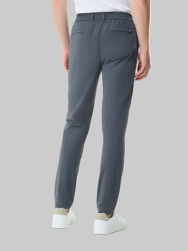 VALENZA WARM TECH STRETCH TROUSER DARK GREY - Hombre Amsterdam