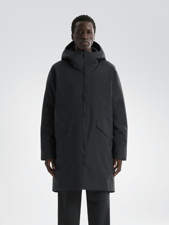 VEILANCE MONITOR DOWN GORETEX COAT BLACK - Hombre Amsterdam