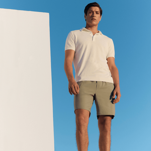 WAHTS SUMMER WOOL SHORTS STONE BEIGE - Hombre Amsterdam