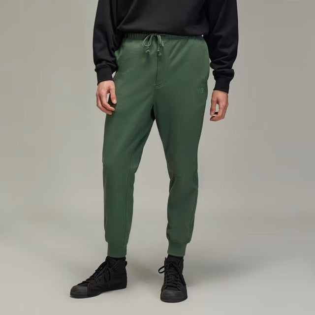 Y - 3 FRENCH TERRY CUFFED JOGGERS GREEN - Hombre Amsterdam