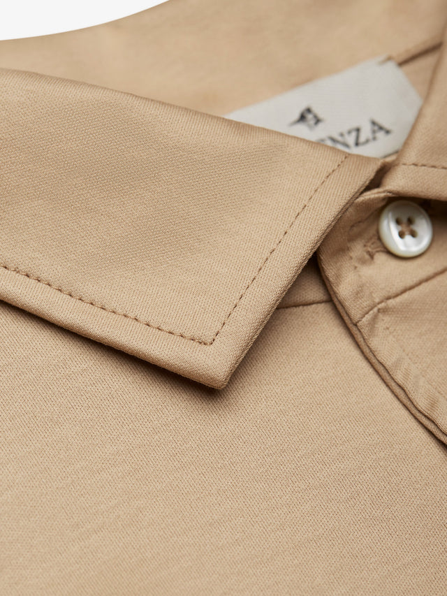 VALENZA SUPIMA POLO HAZELNUT