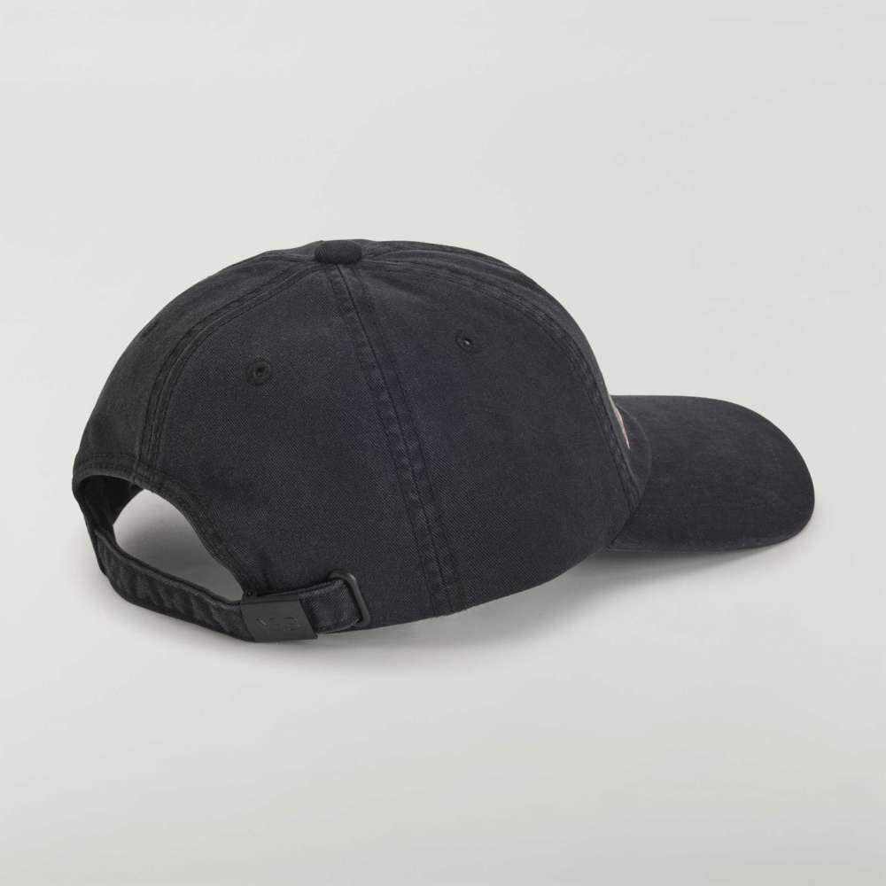 Y-3 GRAPHIC DAD CAP BLACK IN 100% COTTON WITH GRAPHIC VER-Y-3 AT FRONT-HOMBRE AMSTERDAM