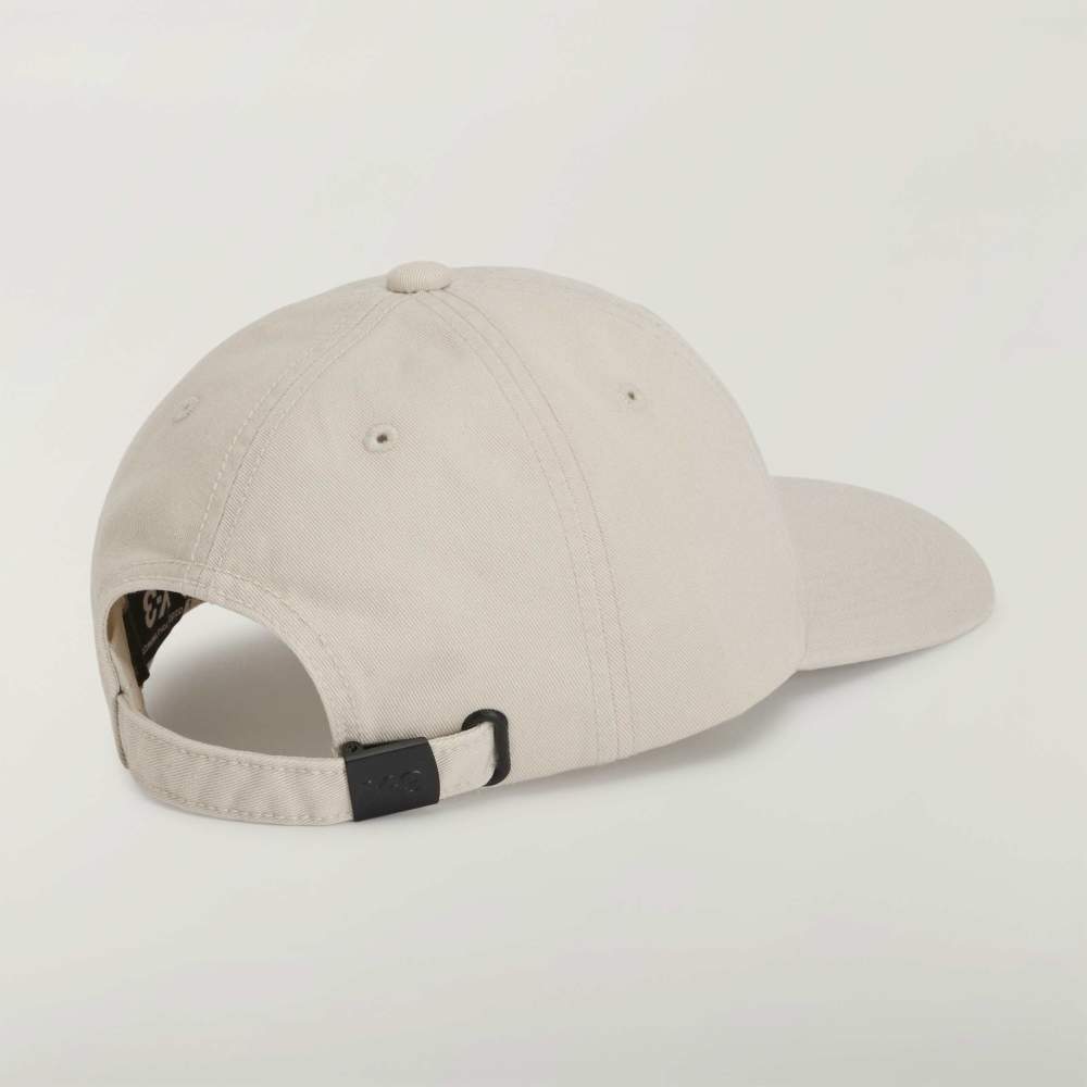 Y-3 GRAPHIC DAD CAP ALUMINA 100% COTTON-HOMBRE AMSTERDAM