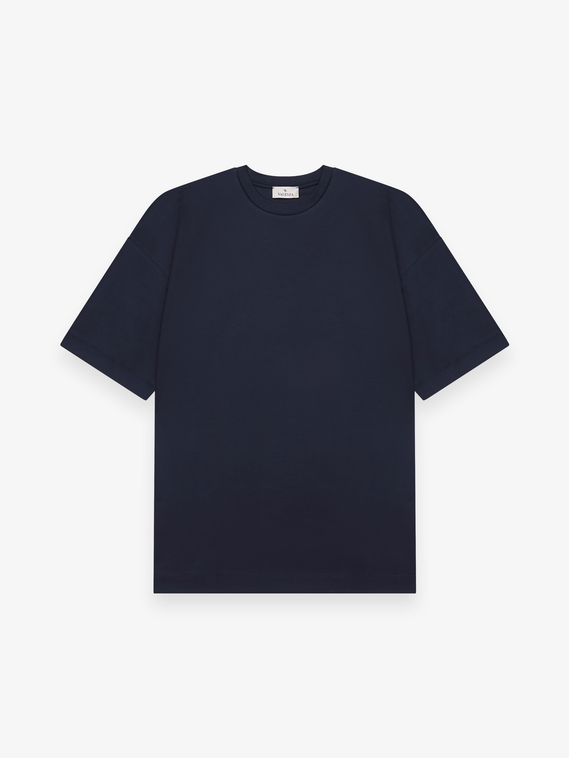 Supima Cotton Oversized T-Shirt Navy- Hombre Amsterdam