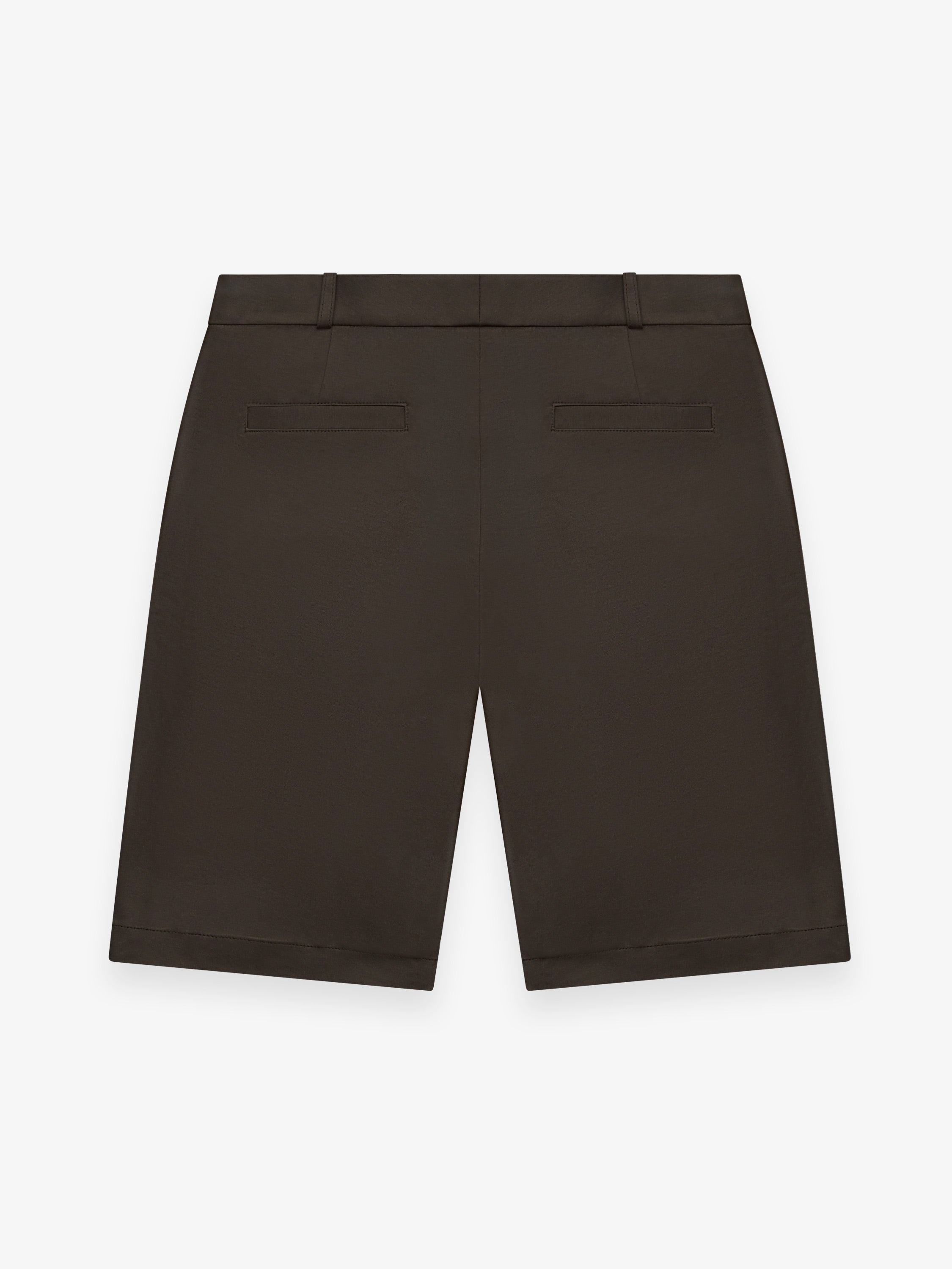 Supima Bermuda Short Ebony Brown- Hombre Amsterdam