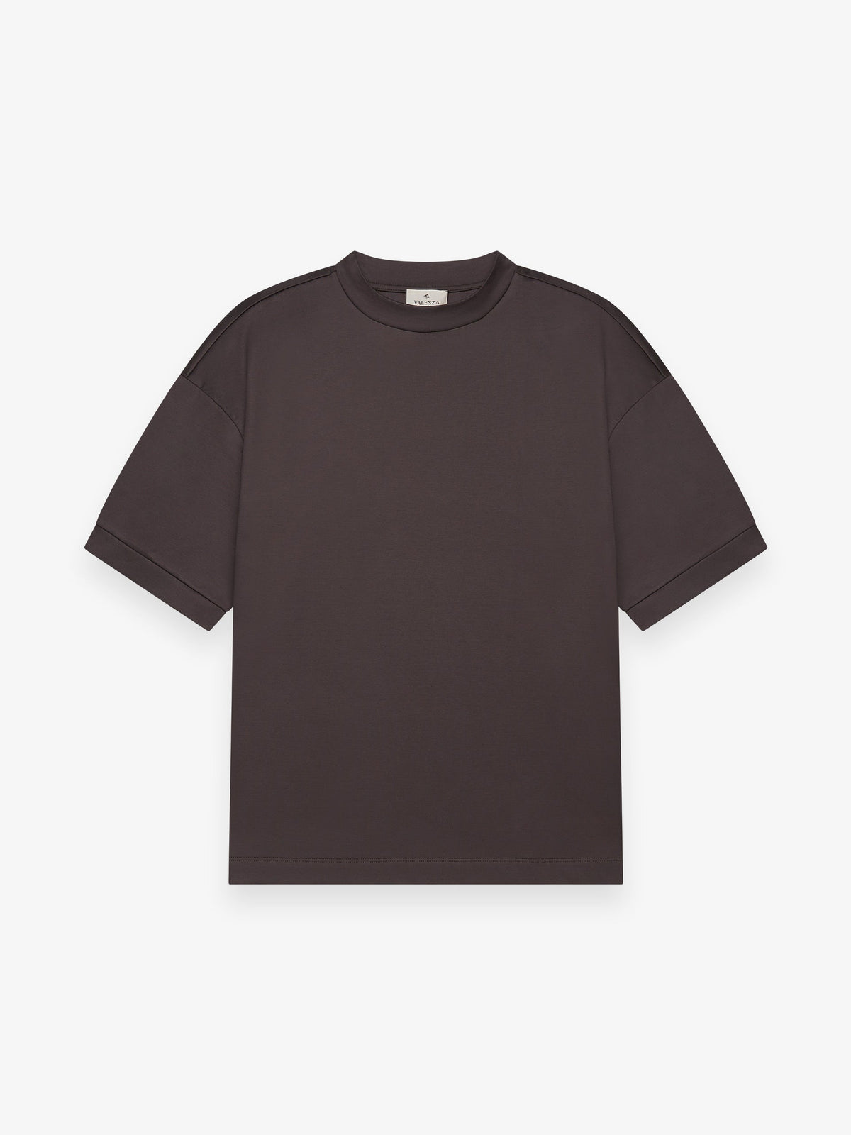 Heavy Supima Oversized T-Shirt Asphalt- Hombre Amsterdam