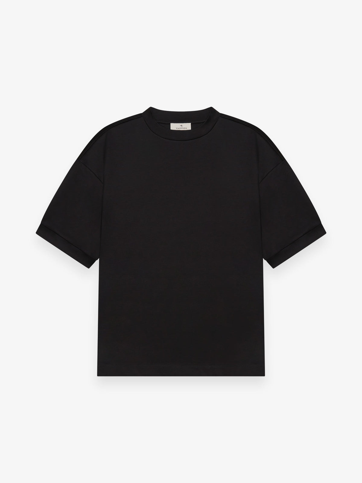 Heavy Supima Oversized T-Shirt Black- Hombre Amsterdam