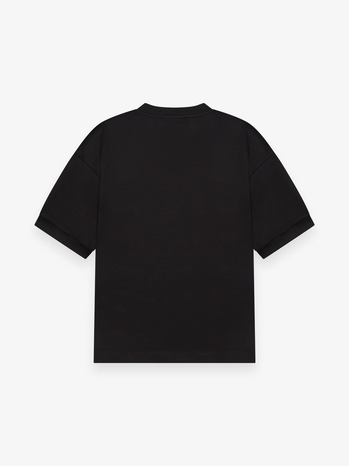 Heavy Supima Oversized T-Shirt Black- Hombre Amsterdam