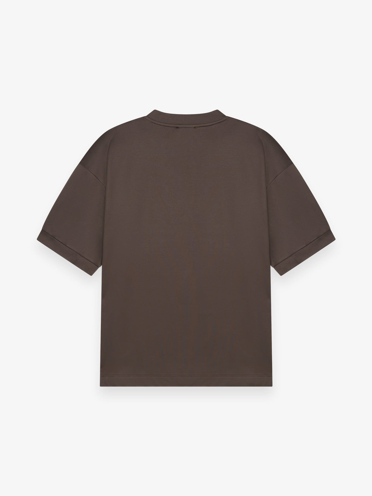 Heavy Supima Oversized -Shirt Ebony Brown- Hombre Amsterdam