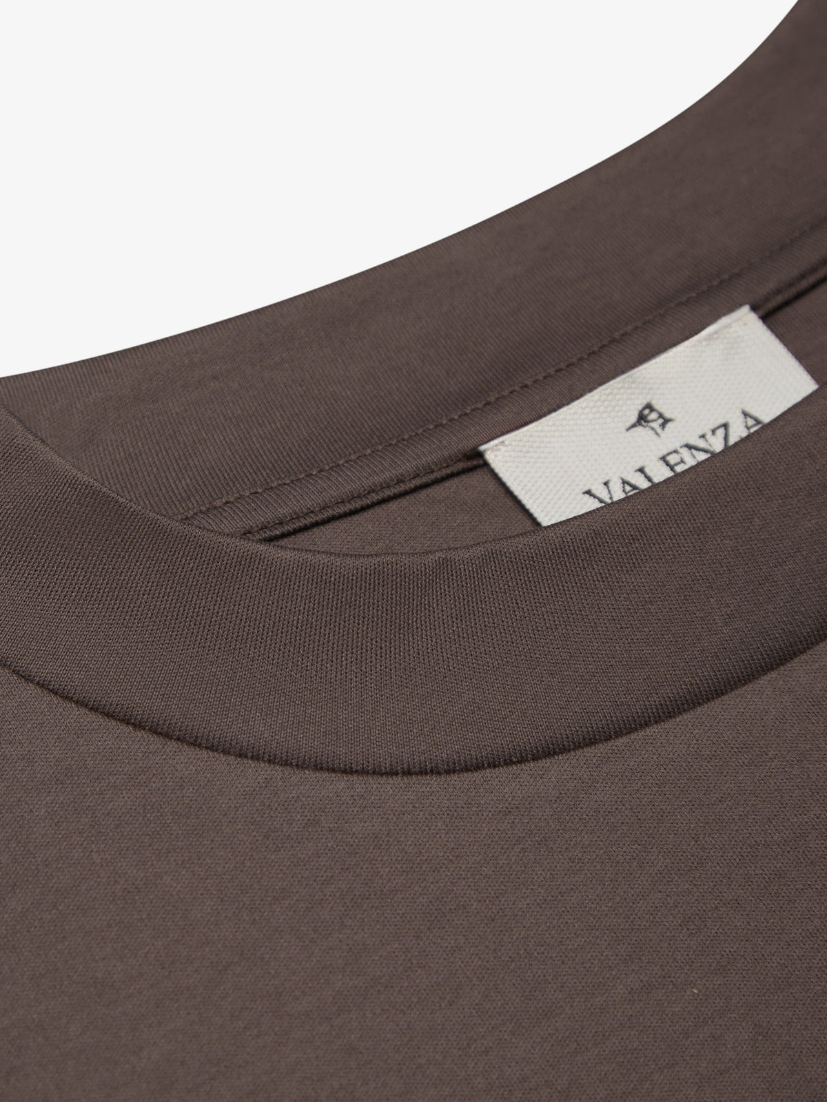 Heavy Supima Oversized -Shirt Ebony Brown- Hombre Amsterdam