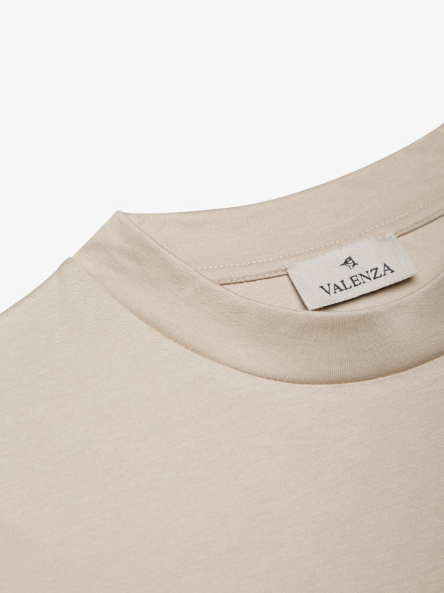 VALENZA HEAVY SUPIMA SWEAT BEIGE