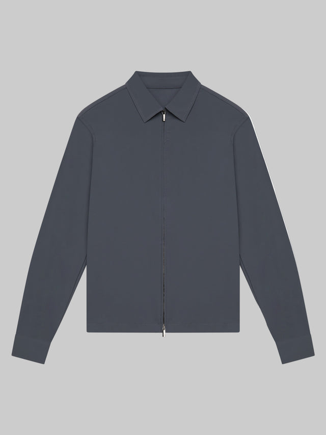 VALENZA WARM TECH STRETCH OVERSHIRT DARK GREY