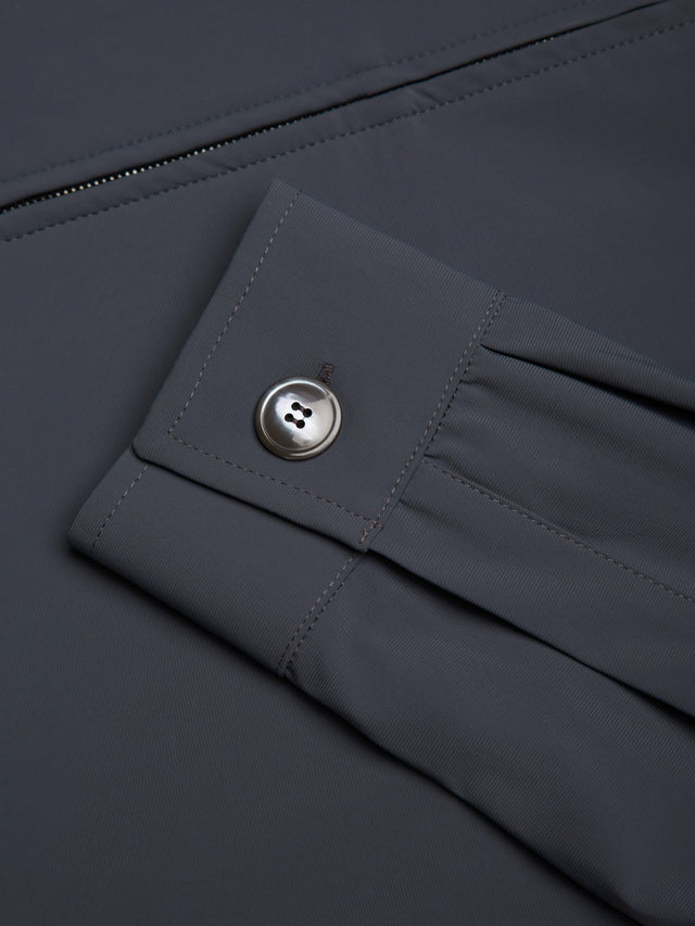 VALENZA WARM TECH STRETCH OVERSHIRT DARK GREY