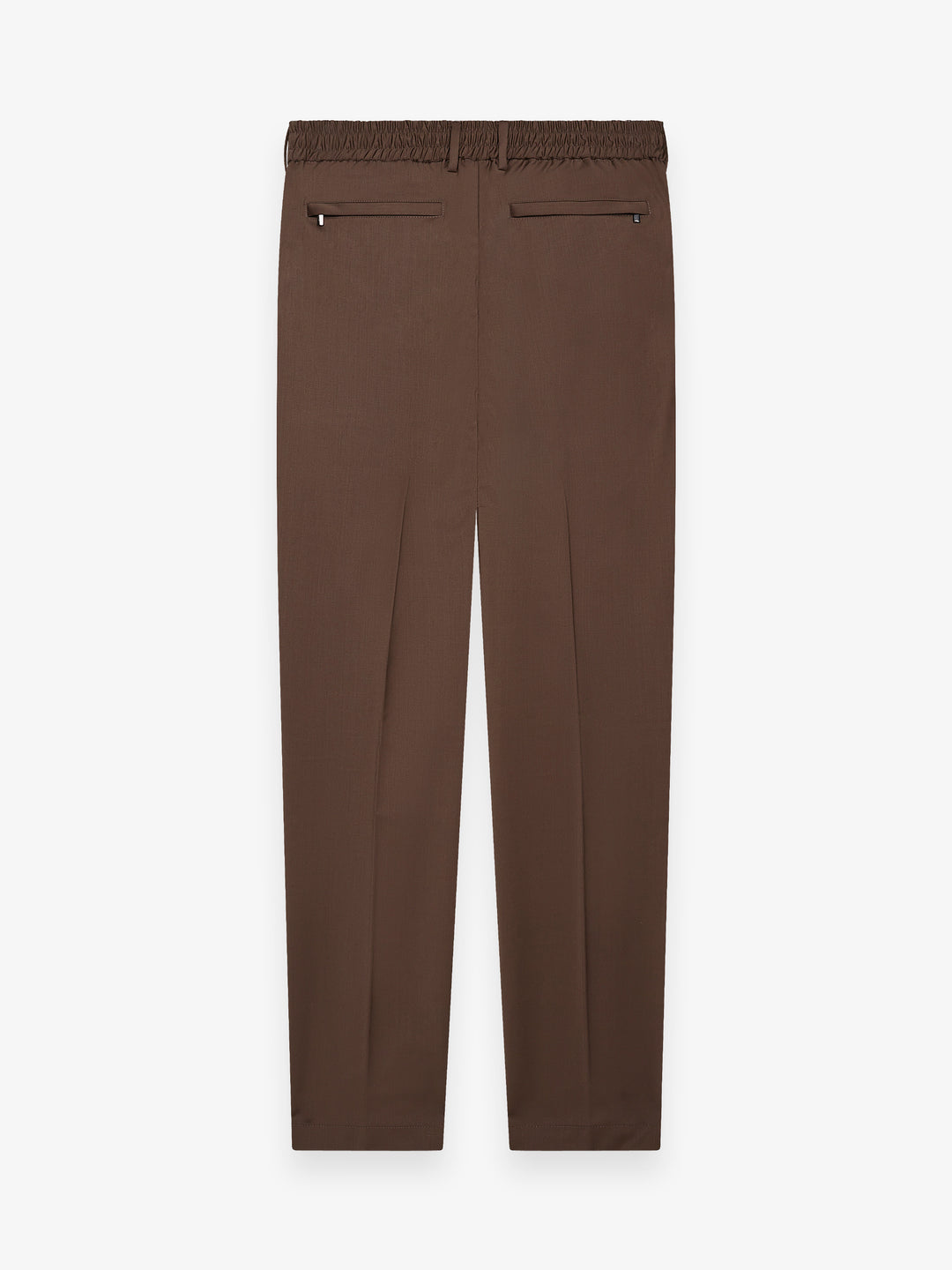 Wool Stretch Trousers Dark Brown- Hombre Amsterdam