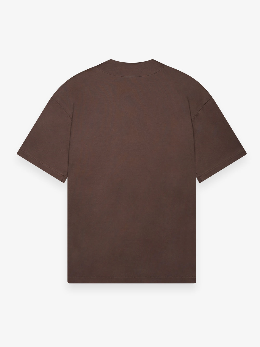 Supima Baseball Shirt Ebony Brown- Hombre Amsterdam