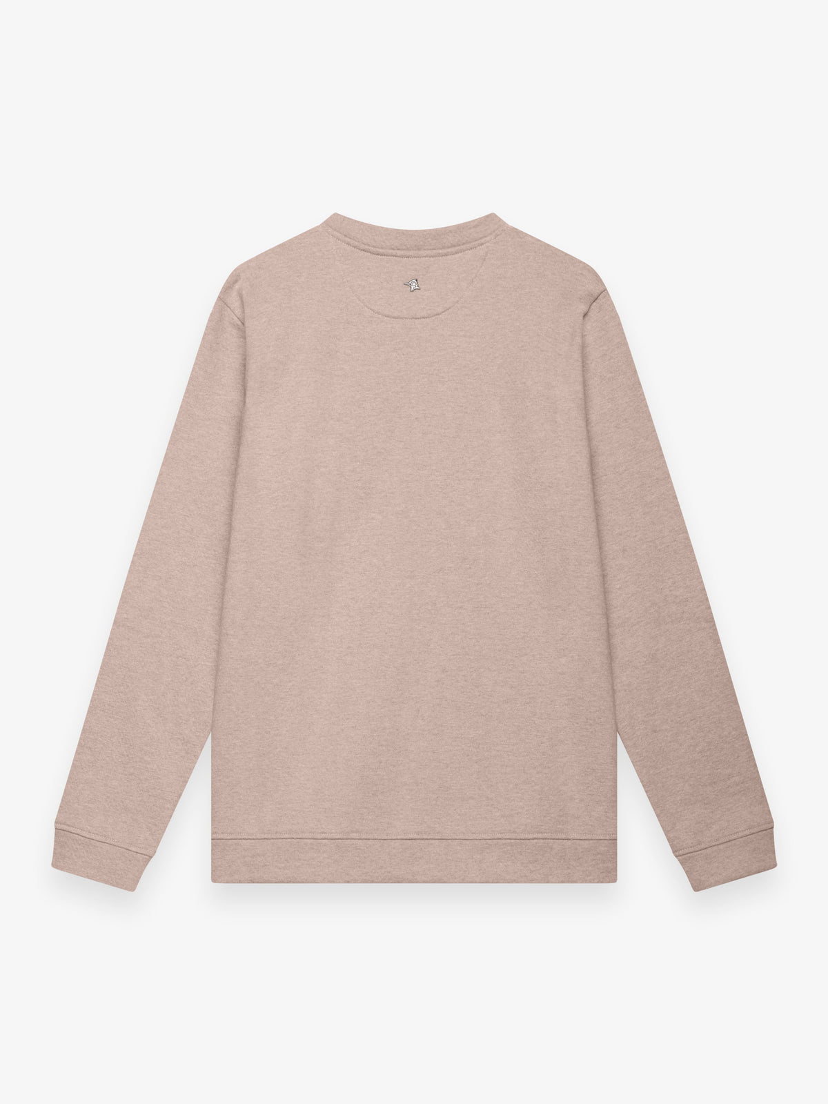 Fleece Sweater Long Sleeves Light Taupe Melange- Hombre Amsterdam