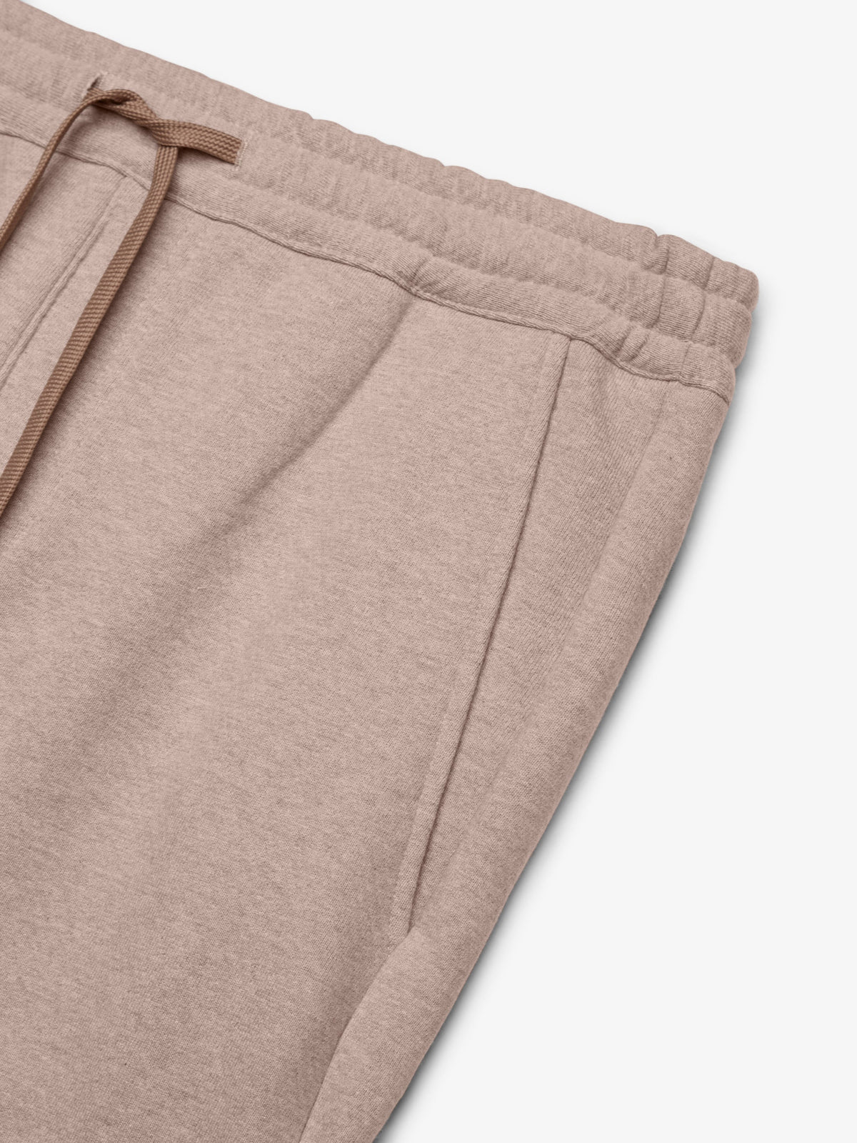 Fleece Sport Trousers Light Taupe Melange- Hombre Amsterdam