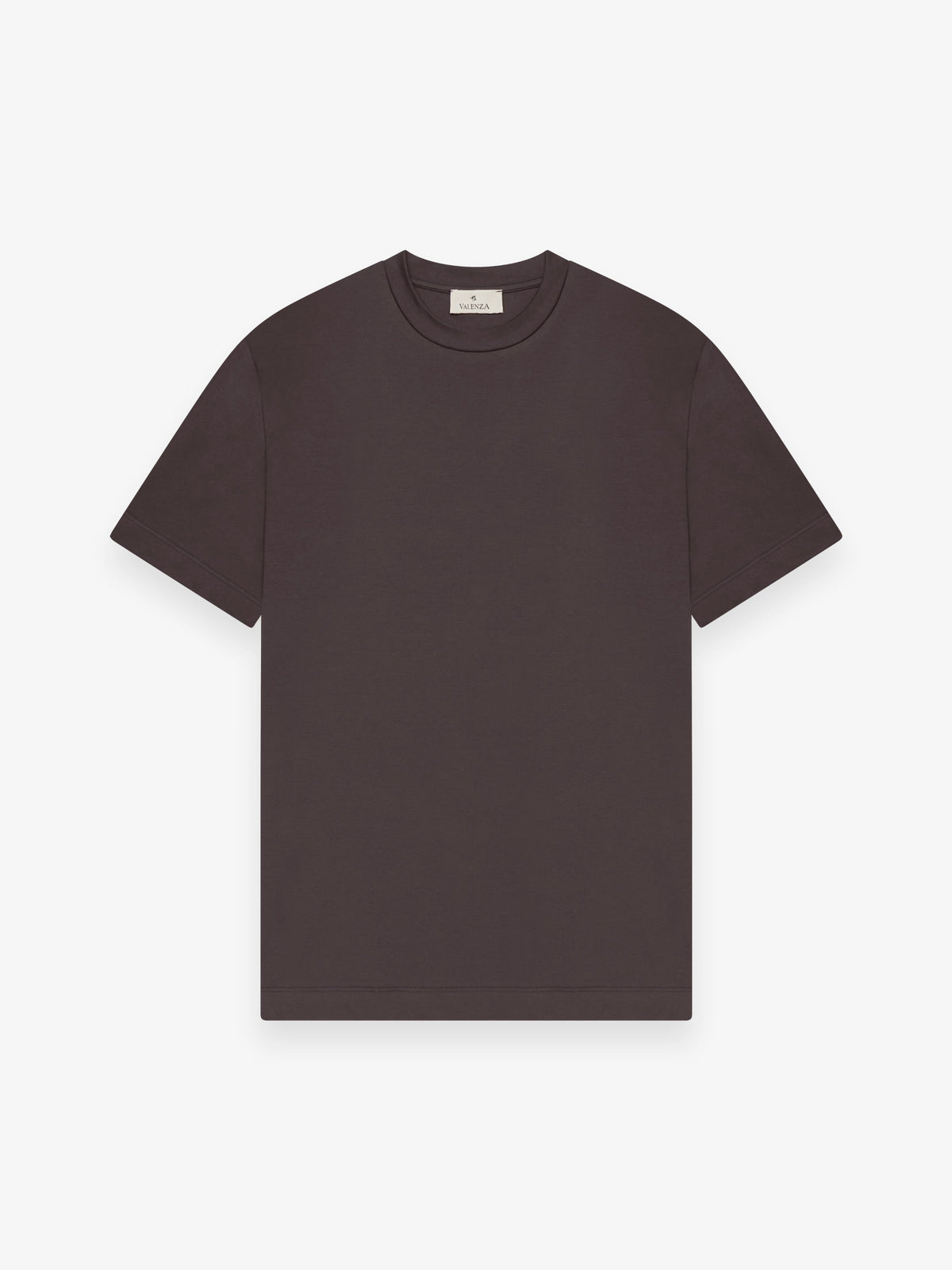 Single Jersey Supima T-Shirt Dark Brown- Hombre Amsterdam