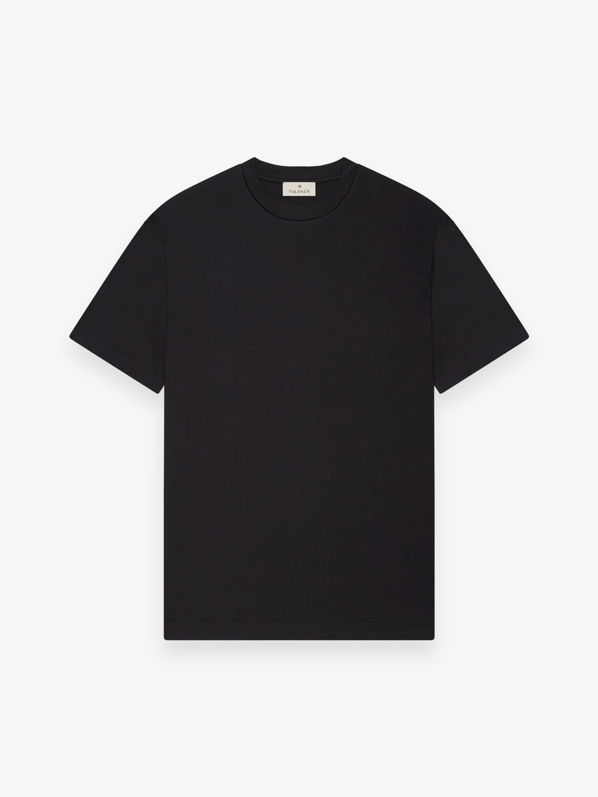 Single Jersey Supima T-Shirt Black- Hombre Amsterdam