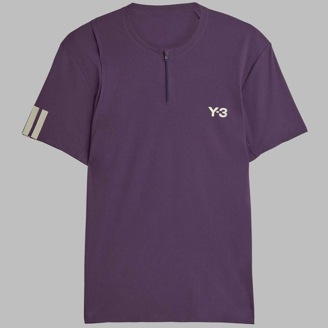 Y-3 TENNIS PRO FREELIFT ZIP TEE