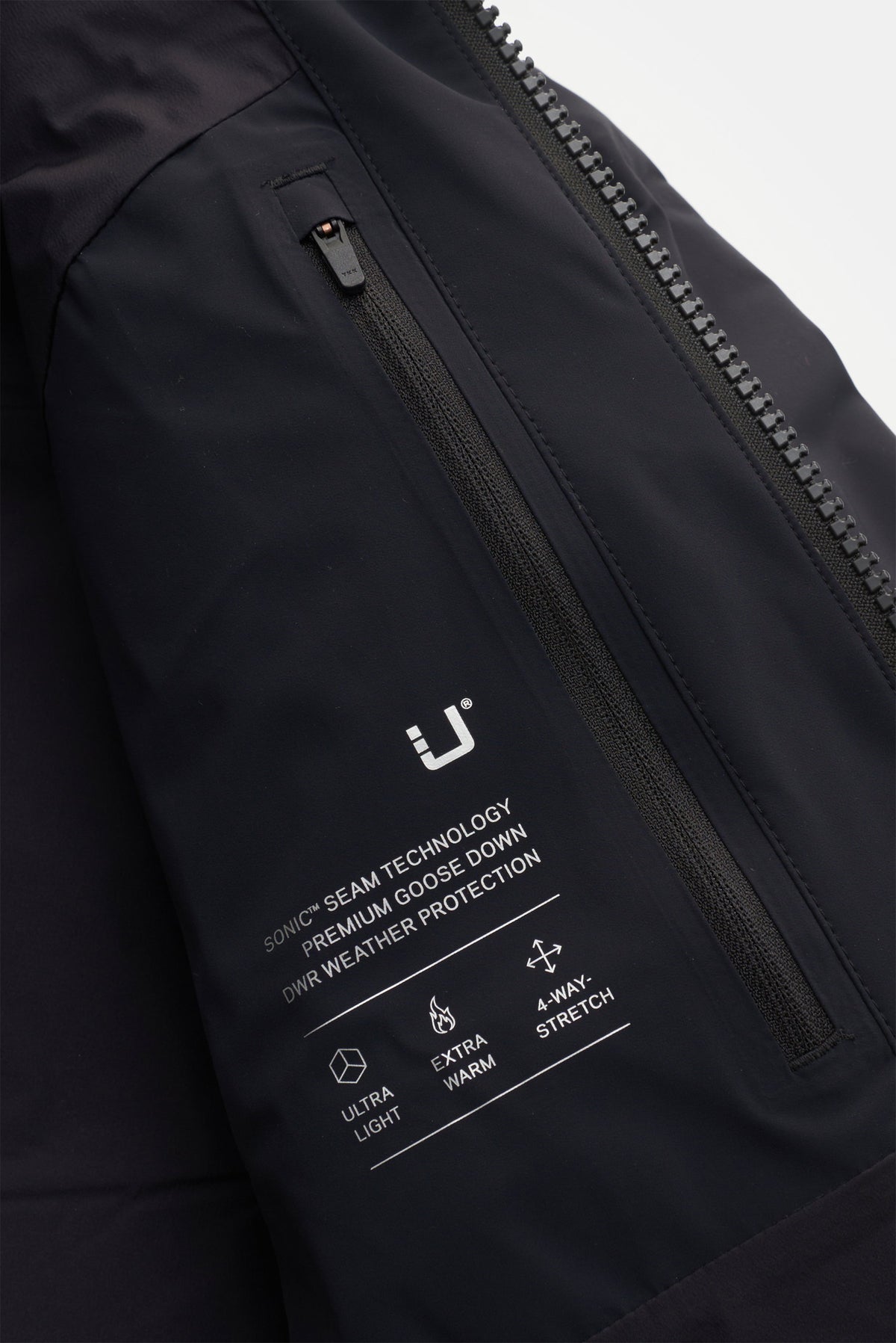 Titan Premium Goose Down Parka Black- Hombre Amsterdam