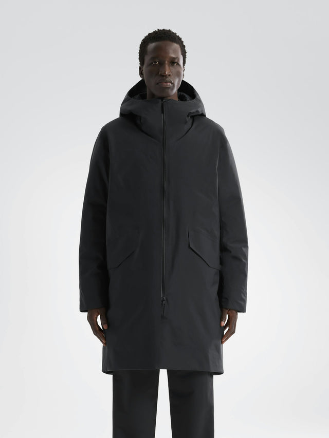 VEILANCE MONITOR DOWN GORETEX COAT BLACK