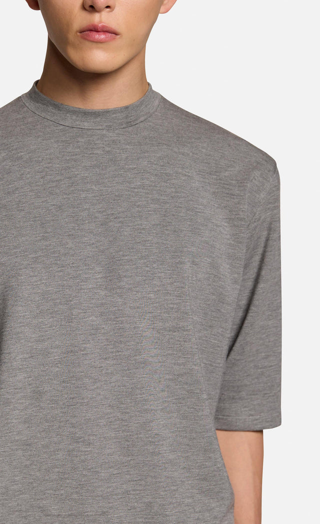 KIEFERMANN JERSEY T-SHIRT MELANGE