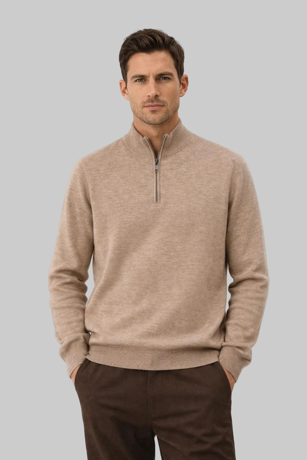 MERSINO BEIGE PULLOVER