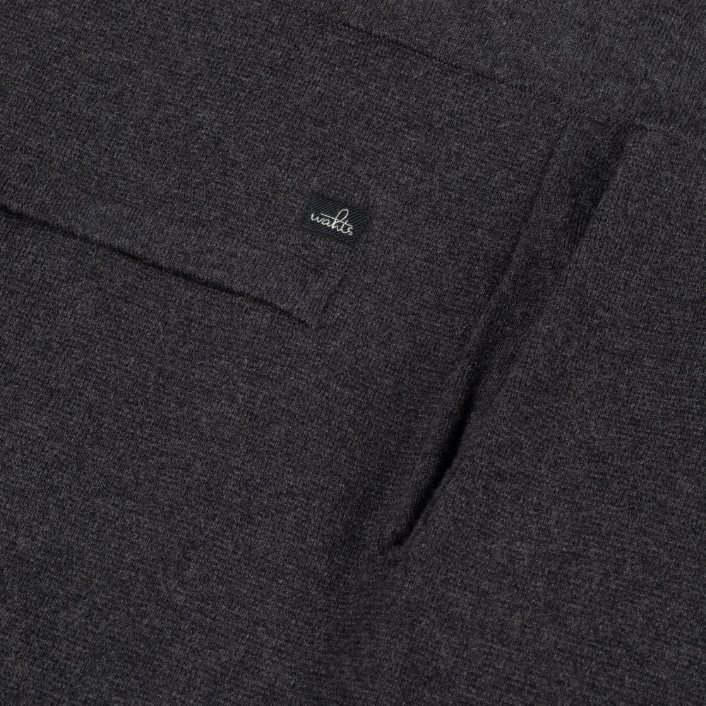 Caiden Merino Knitted Loungepants Anthracite Melange- Hombre Amsterdam