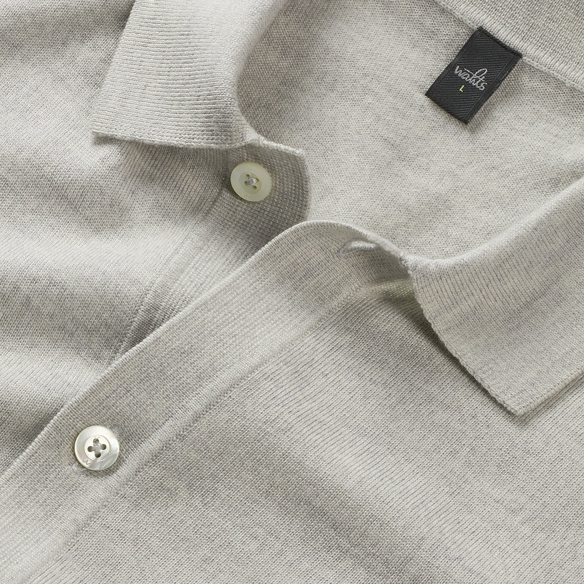 MERINO CARDIGAN WINTER WHITE- HOMBRE AMSTERDAM
