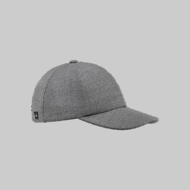 WHATS STRETCH WOOL CAP MID GREY