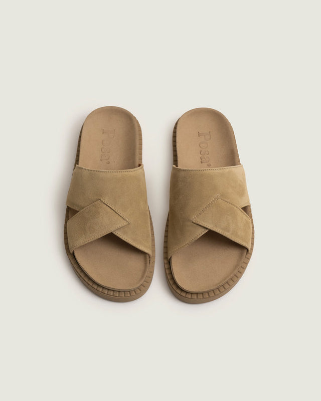POSA SEA-SLIDE SUEDE DESERT SAND
