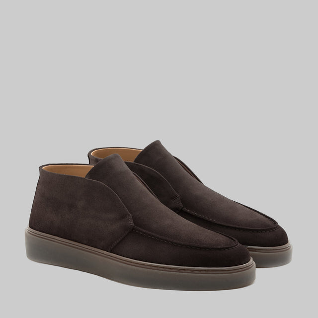 FABIANO RICCI ANKLE BOOT COFFEE