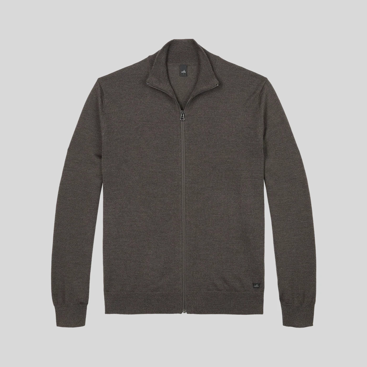 WAHTS PRATT FULL ZIP PULLOVER DARK BROWN