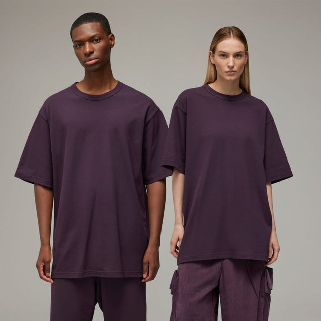 Y-3 CREPE JERSEY T-SHIRT NOBLE PAARS