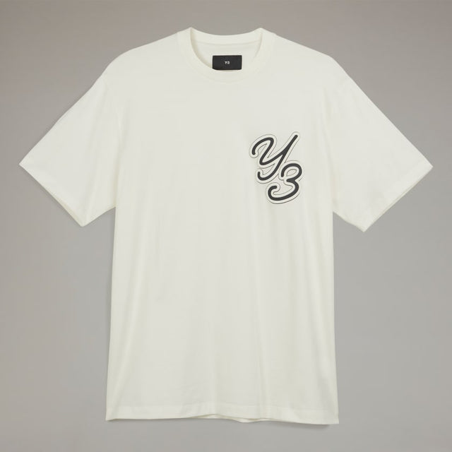 Y-3 GRAPHIC T-SHIRT OFF WHITE