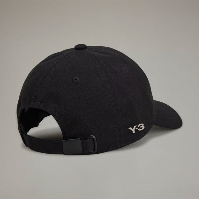 Y-3 MORPHED CAP BLACK