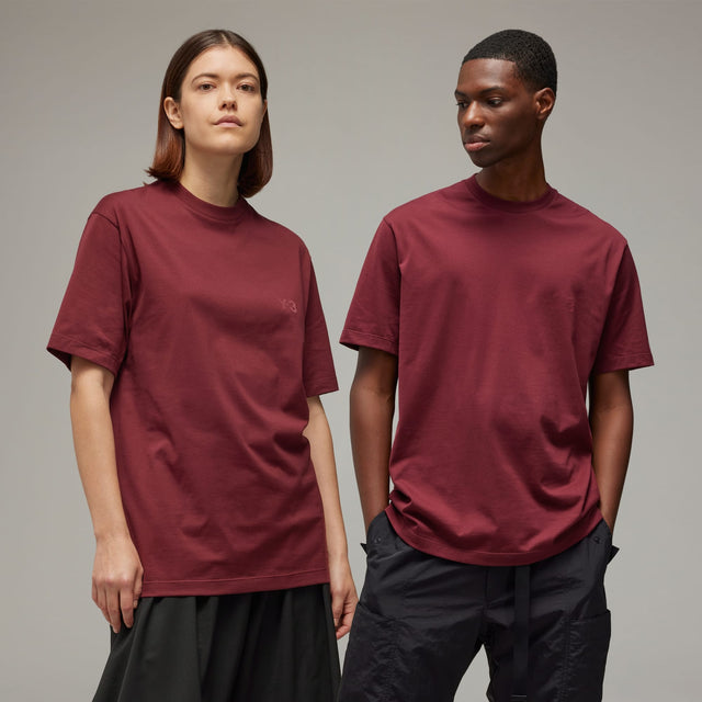 Y-3 RELAXED T-SHIRT SHADOW RED